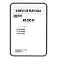 ESCOM CDM4338 Manual de Servicio